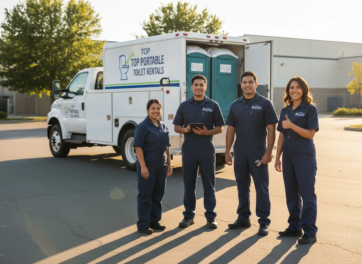Short Term Porta Potty Rental company in Amelia, LA